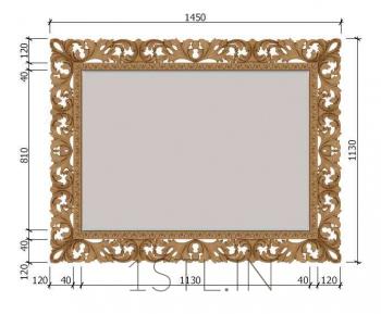 Mirrors and frames (RM_0859) 3D model for CNC machine